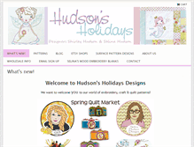 Tablet Screenshot of hudsonsholidays.com